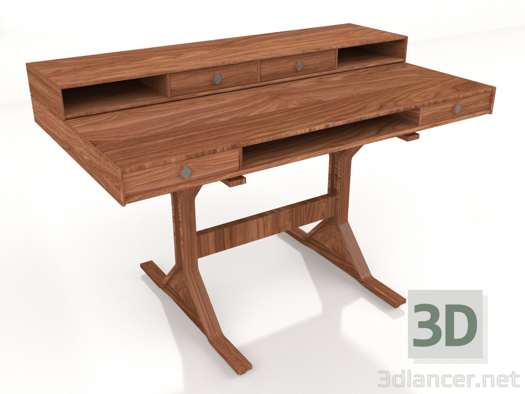 3d model Mesa de trabajo Nòs con cajones - vista previa