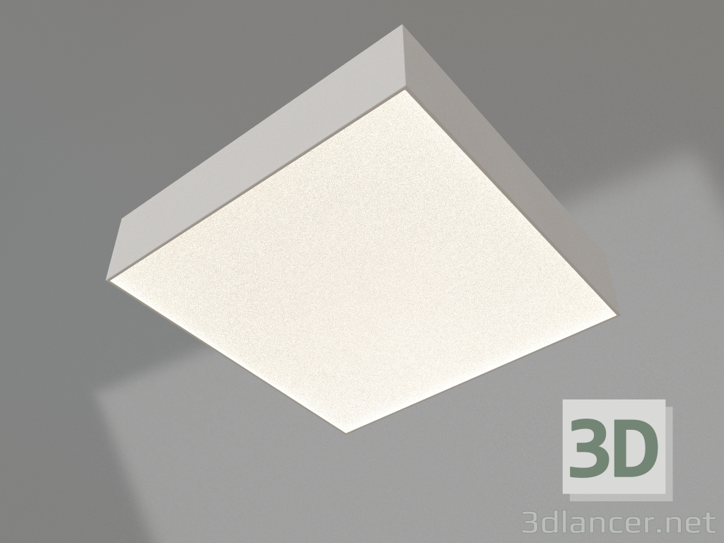 modèle 3D Lampe IM-QUADRO-EMERGENCY-3H-S250x250-28W Warm3000 (WH, 120 deg, 230V) - preview