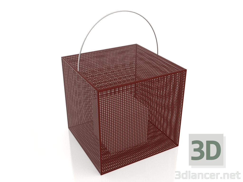 3d model Caja de velas 2 (Vino tinto) - vista previa