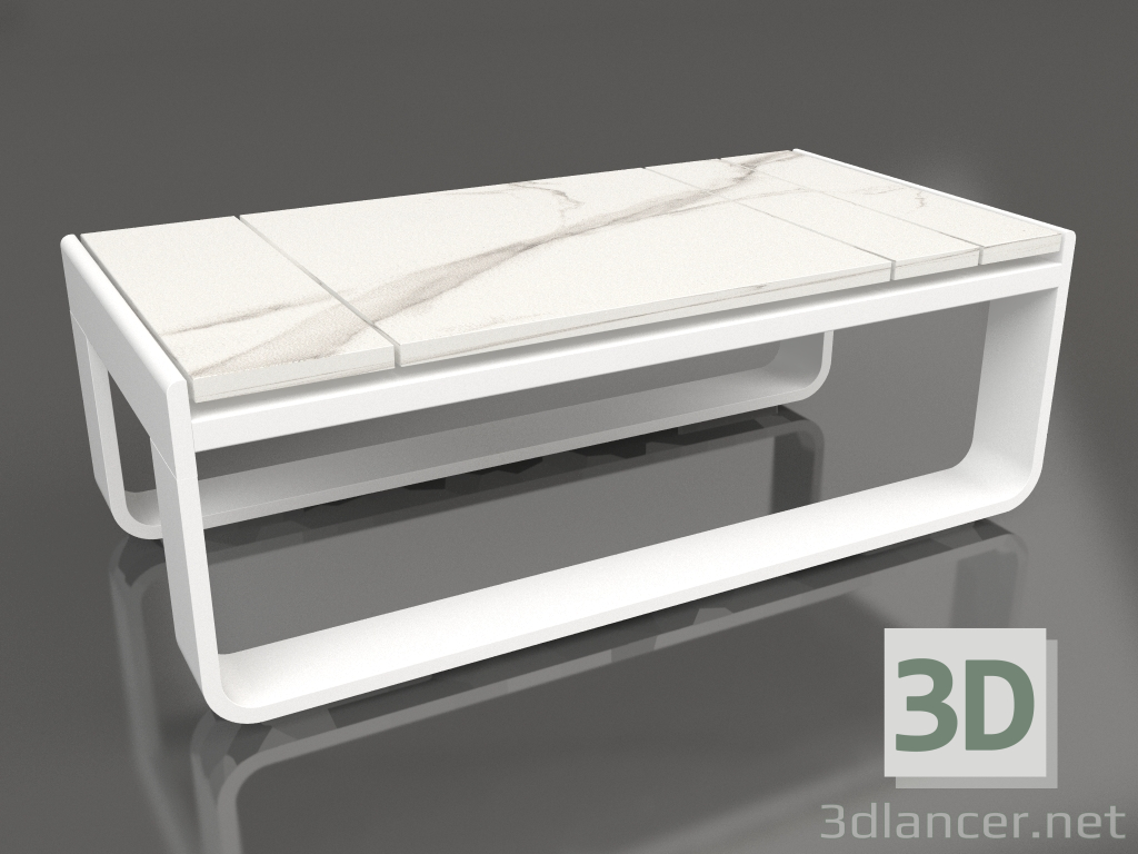 3d модель Бічний стіл 35 (DEKTON Aura, White) – превью