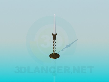 3d model Candlestick - preview