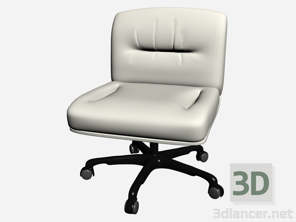 3d model Silla de oficina sin brazos Sollege 3 - vista previa