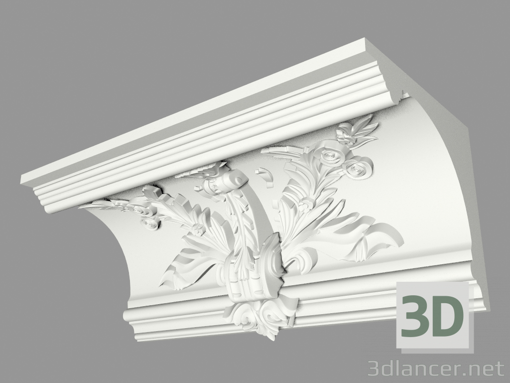 3d model Aleros moldeados (KF50k) - vista previa