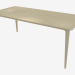 3d model Dining table (ash 90x180) - preview