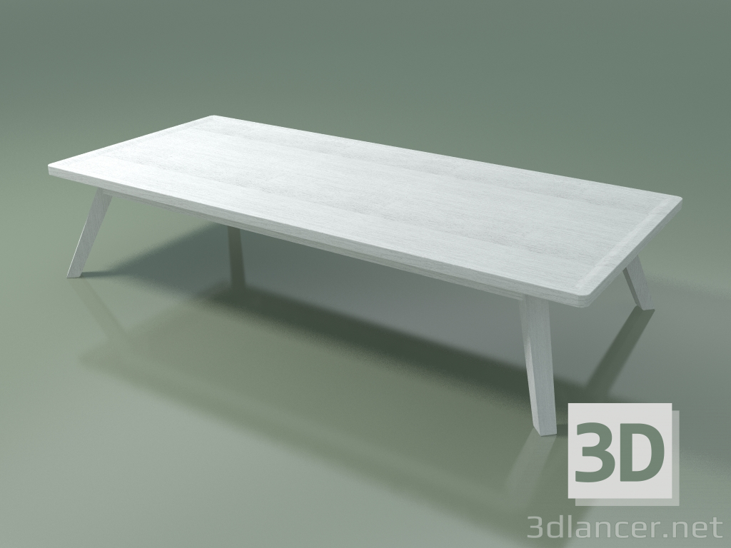 Modelo 3d Mesa de centro retangular (56, branco) - preview