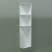 3d model Vertical shelf (90U19004, Glacier White C01, L 24, P 12, H 96 cm) - preview