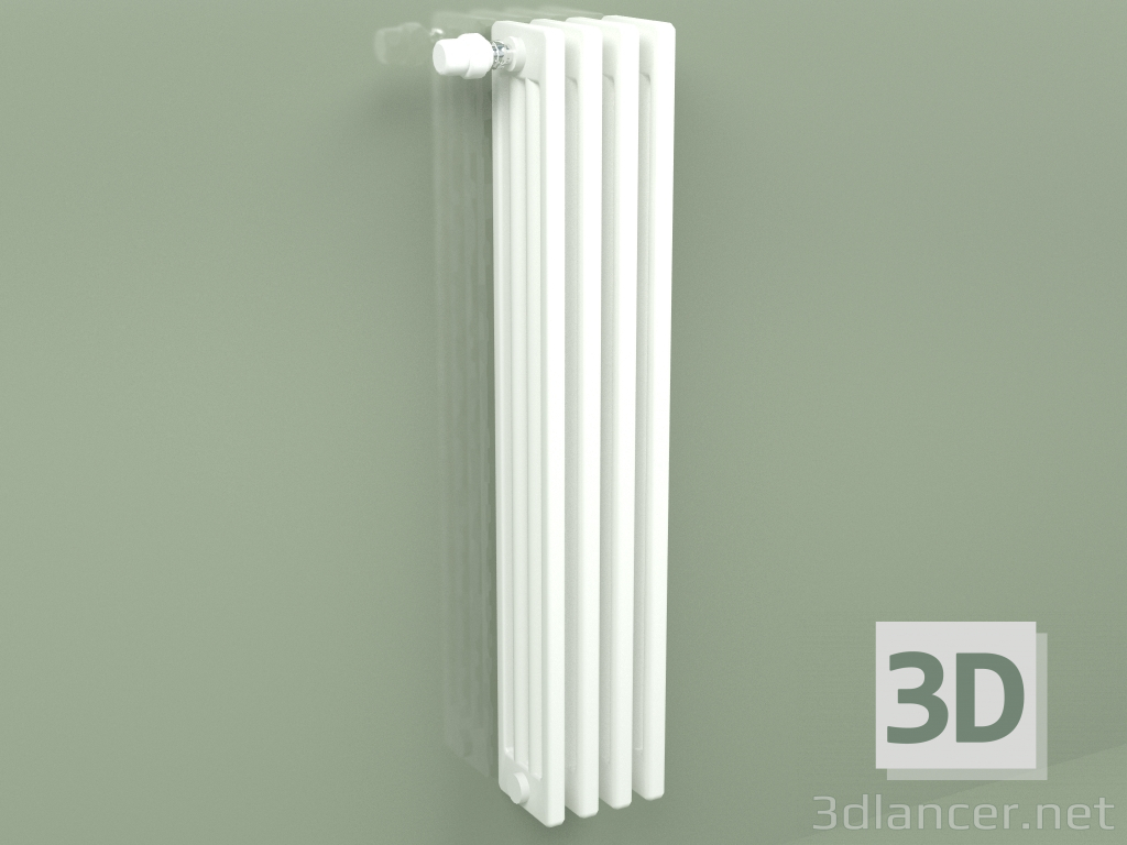 3D modeli Radyatör Delta Laserline (DL4, H 1000 mm, RAL - 9016) - önizleme