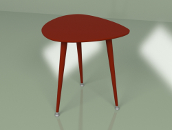 Table d'appoint Drop monochrome (bordeaux)