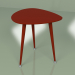 3d model Side table Drop monochrome (burgundy) - preview