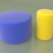 modèle 3D Poufs ronds - preview