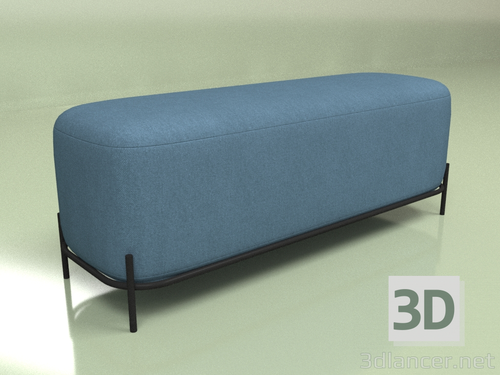 modèle 3D Pouf Pawai largeur 120 - preview