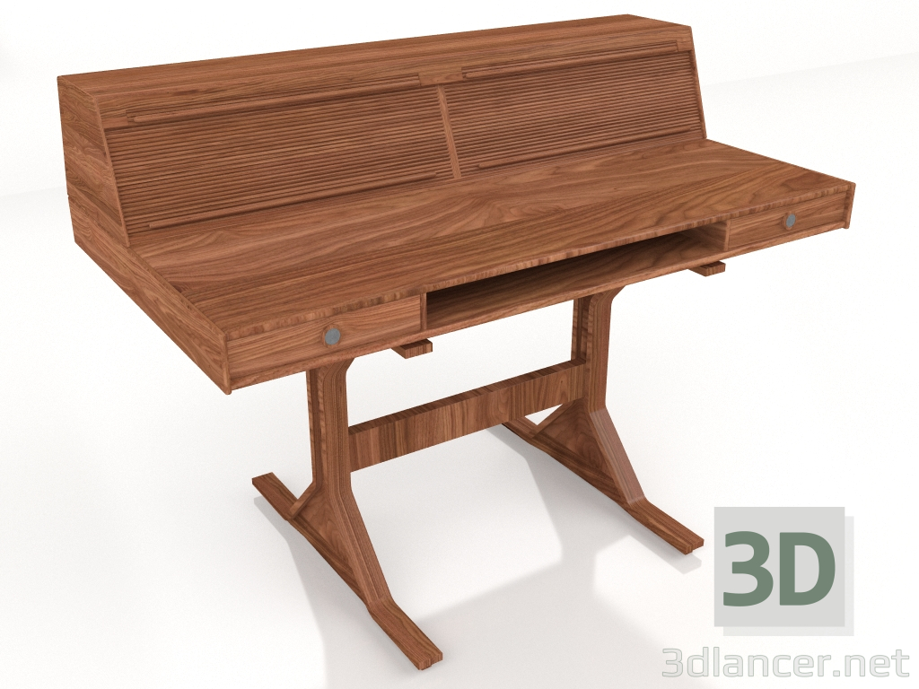 Modelo 3d Mesa de trabalho Nòs com tampo de enrolar - preview