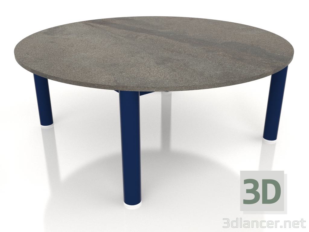 3d модель Стол журнальный D 90 (Night blue, DEKTON Radium) – превью