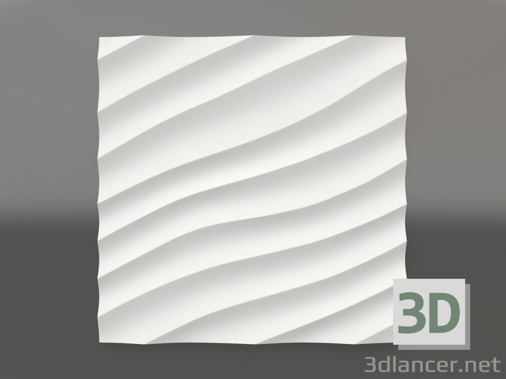 Modelo 3d painel 3d 016 - preview