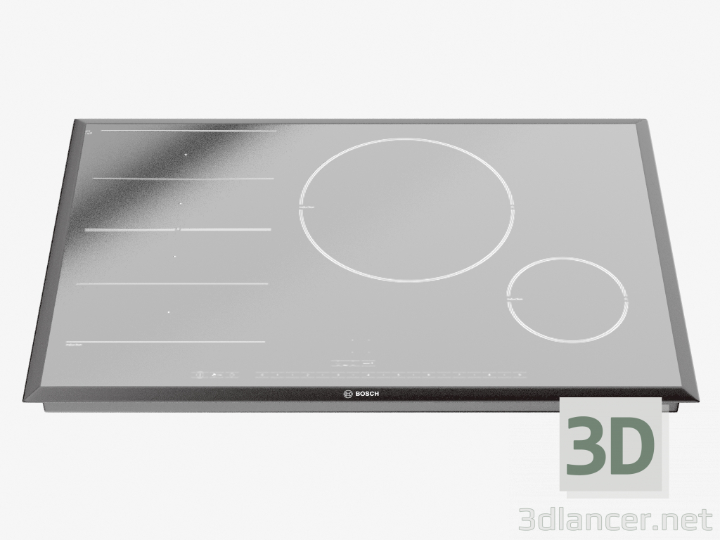 modèle 3D Cuisinière à induction intégrée PIN875N17E - preview