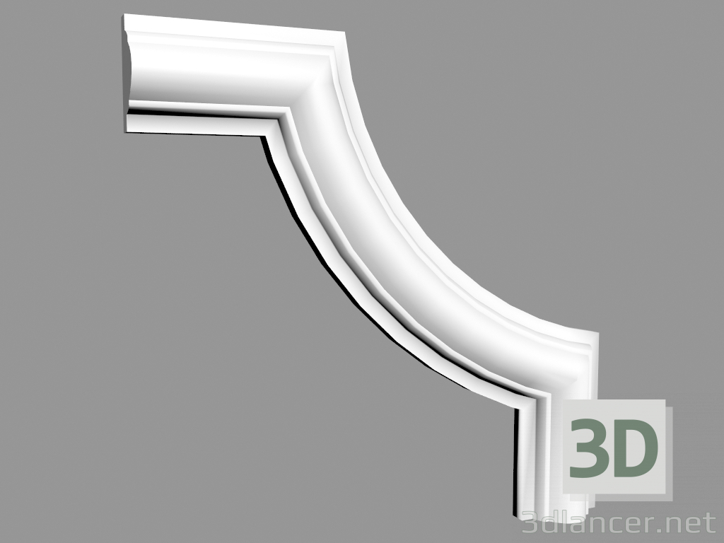 Modelo 3d Membro de canto CF611 - preview