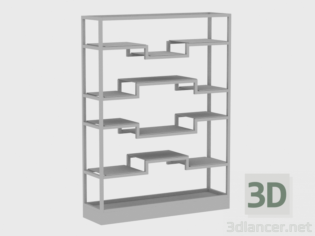 3d модель Стелаж LIBRERIA_ETRURIA BASIC Y736 (150Х40ХН202) – превью