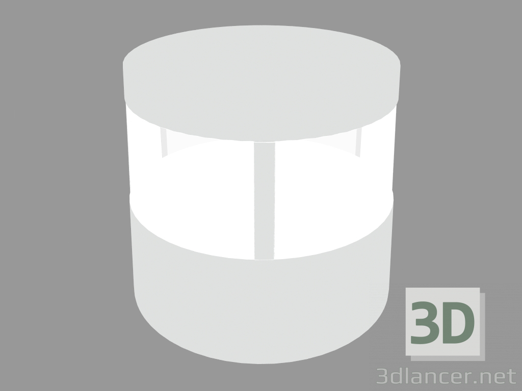 3d model Lámpara de poste MICROREEF 360 ° (S5311) - vista previa