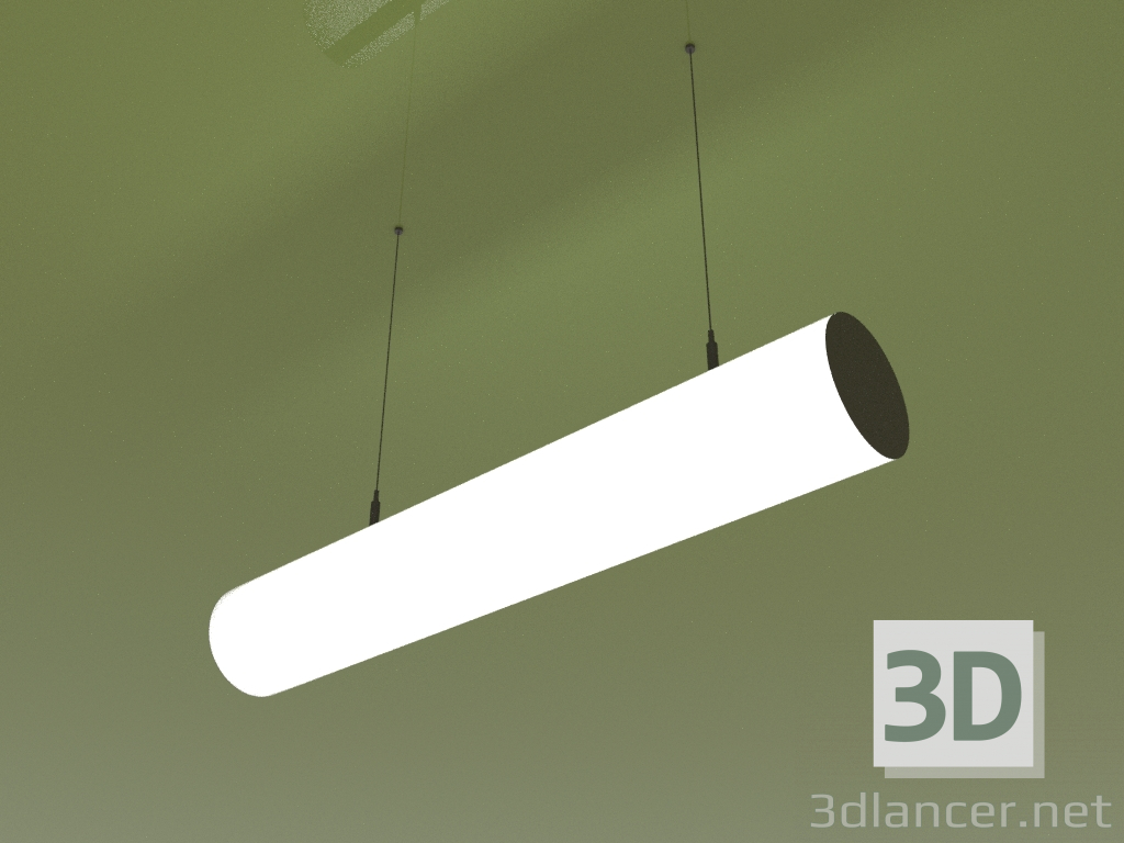 3d model Luminaria LINEAR O120 (750 mm) - vista previa