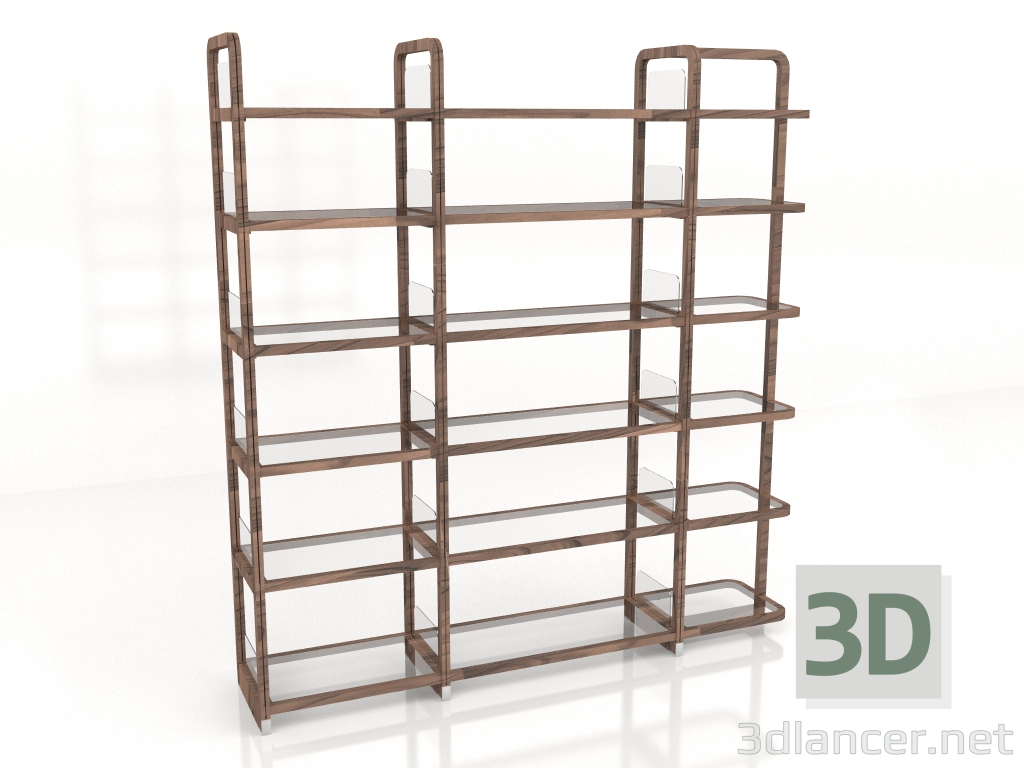 modello 3D Libreria Young Holden - anteprima