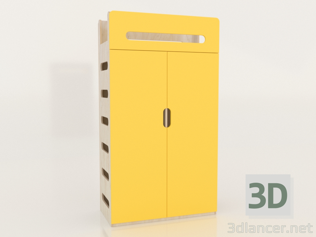 3D Modell Kleiderschrank geschlossen MOVE WA (WYMWA1) - Vorschau