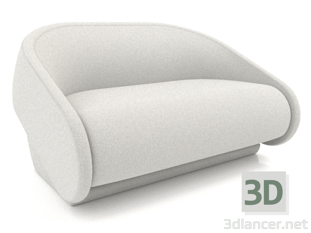 3d model Sofá-cama 1,5 plazas (plegado) - vista previa