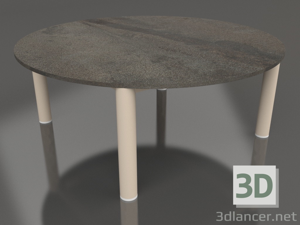 Modelo 3d Mesa de centro D 90 (Areia, DEKTON Rádio) - preview