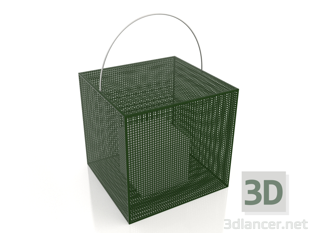 3d model Caja de velas 2 (Verde botella) - vista previa