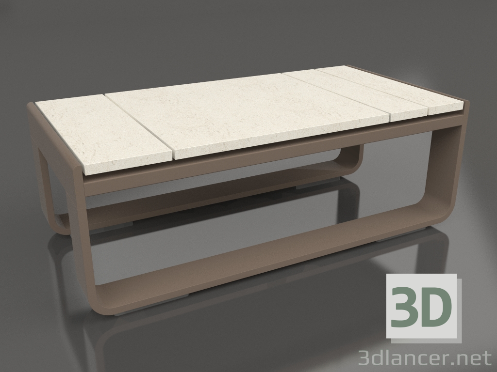 3d модель Боковой стол 35 (DEKTON Danae, Bronze) – превью