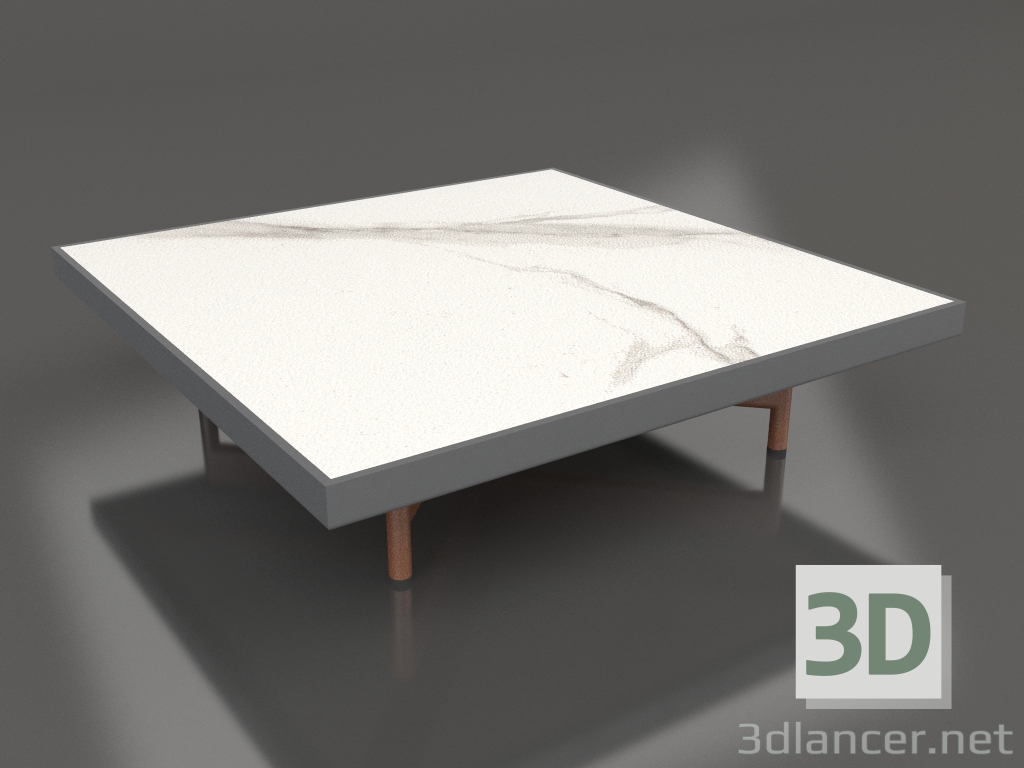 3D Modell Quadratischer Couchtisch (Anthrazit, DEKTON Aura) - Vorschau