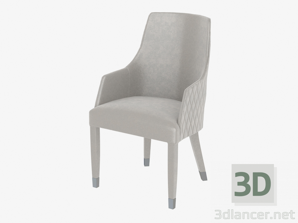 3d model tapicería Sillón con la BYRON combinado - vista previa