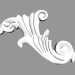 3d model Decorative panel W707 - preview