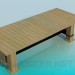 3d model Bench - preview