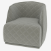 3d model Armchair upholstered - preview