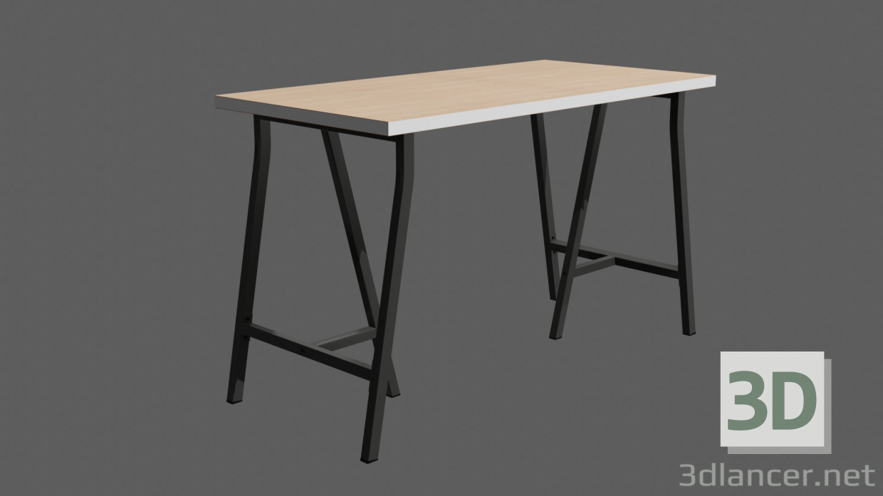 Modelo 3d Mesa LINNMON / LERBERG - preview