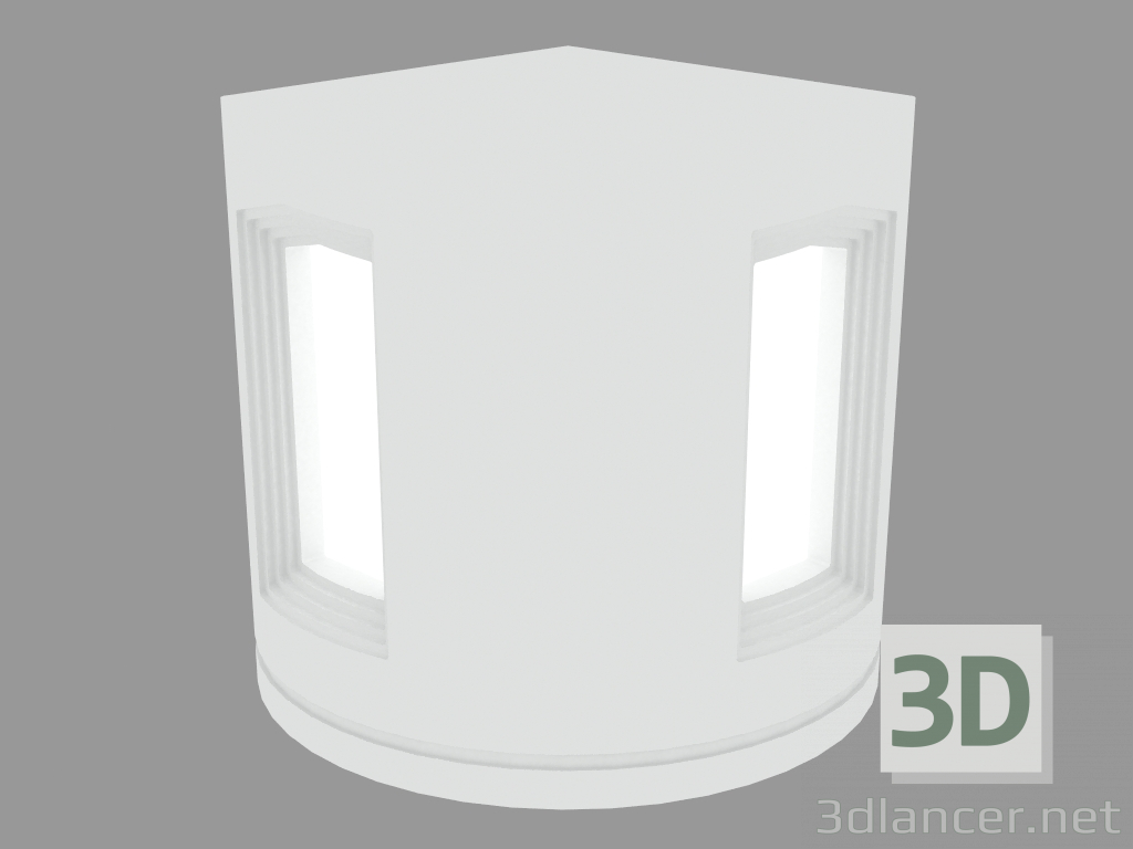 modello 3D Lampada da parete BLITZ 4 WINDOWS (S4089W) - anteprima