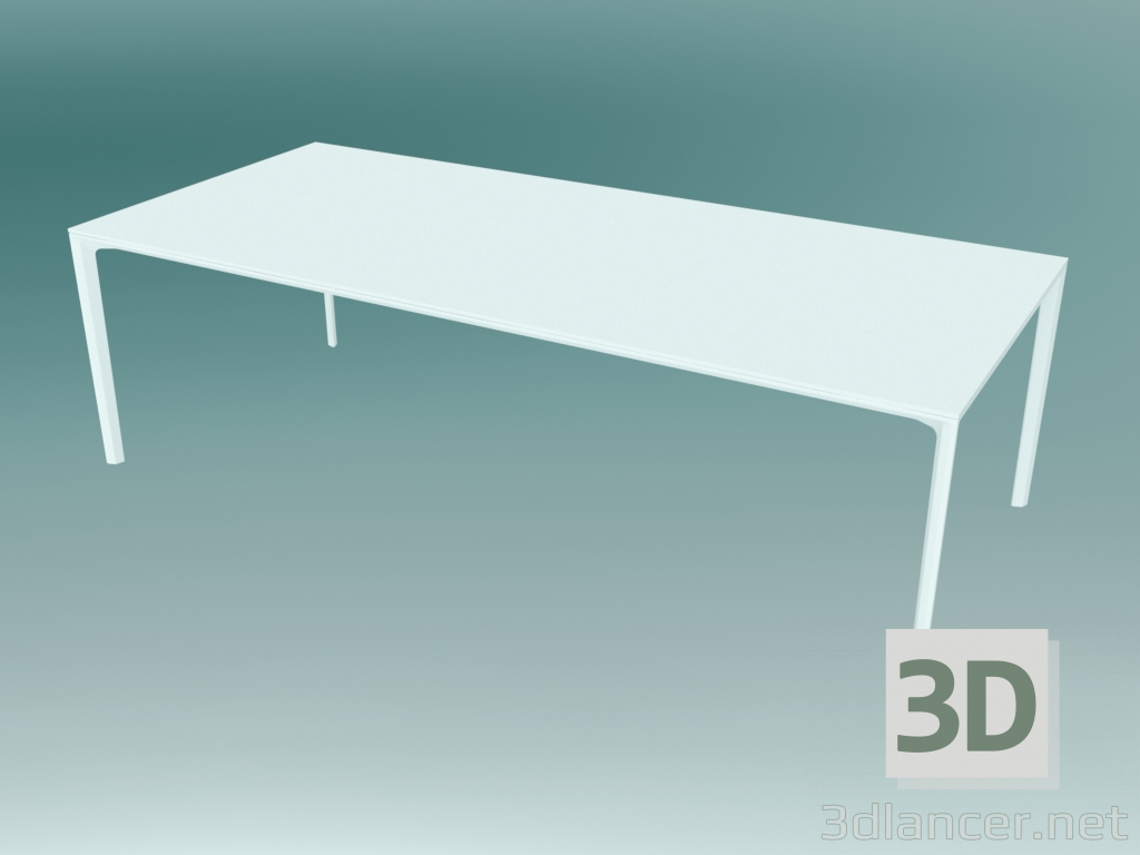 3d model Mesa de oficina ADD T (Rectángulo 250X110X74) - vista previa