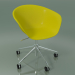 3d model Chair 4209 (5 wheels, swivel, PP0002) - preview