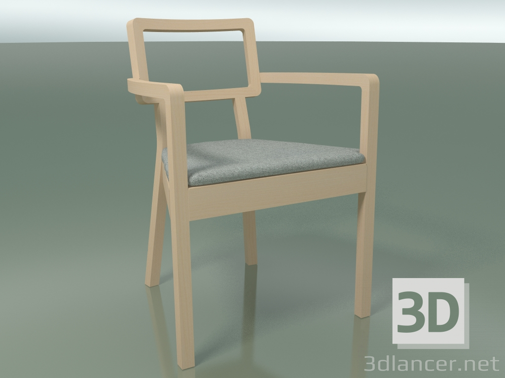 3d model Silla con reposabrazos Cordoba (323-610) - vista previa