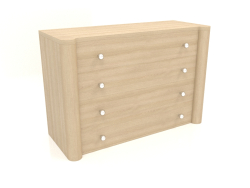 Commode TM 021 (1210x480x810, bois blanc)