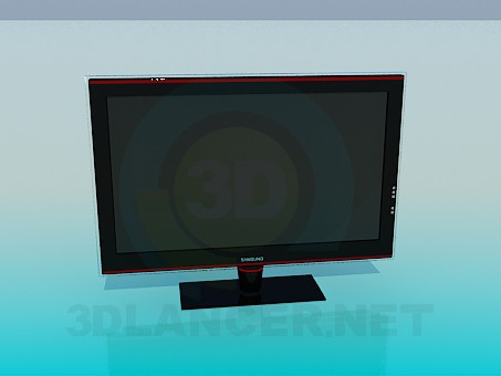 3d model TV - vista previa