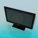 3d model TV - vista previa