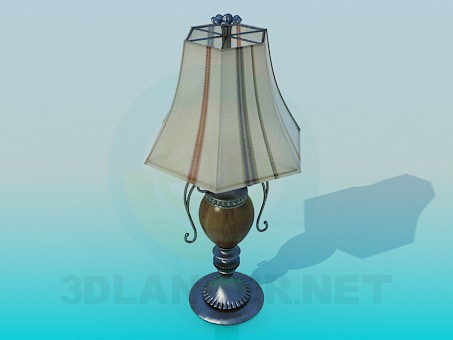 modèle 3D Lampe de table - preview