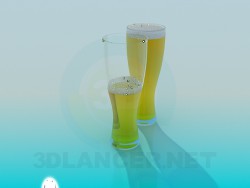 Verres de bière