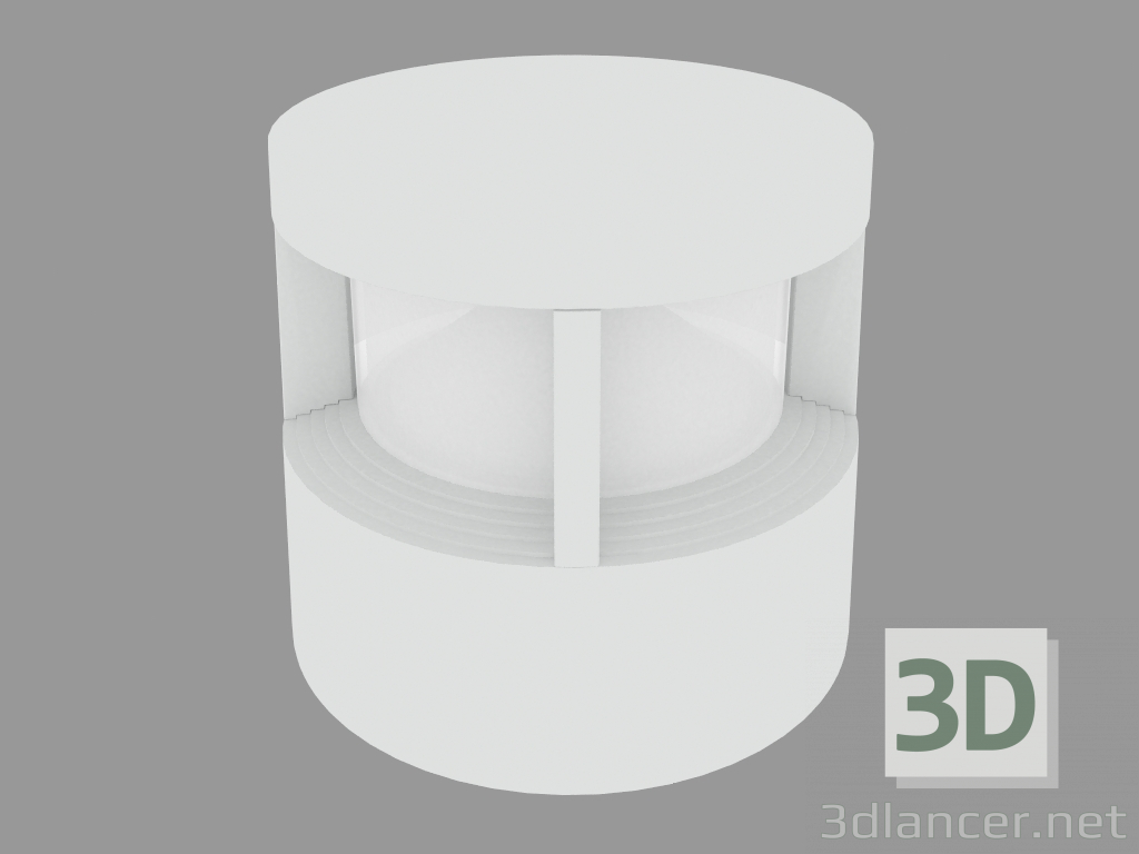 3d model Lámpara de poste MICROREEF 360 ° (S5311W) - vista previa