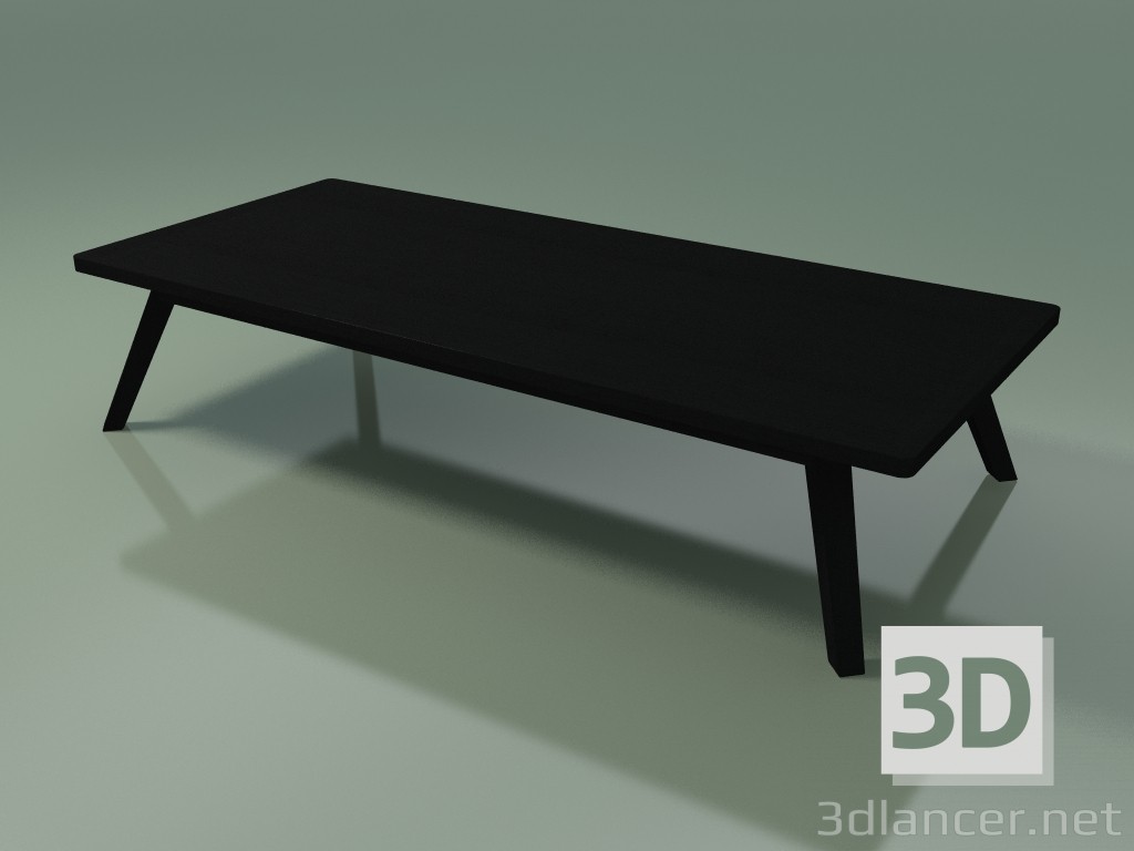 3D Modell Rechteckiger Couchtisch (56, schwarz) - Vorschau