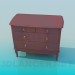 3d model Chest of drawers - preview