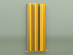 Radiateur SAX (H 1500 16 EL, jaune melon - RAL 1028)