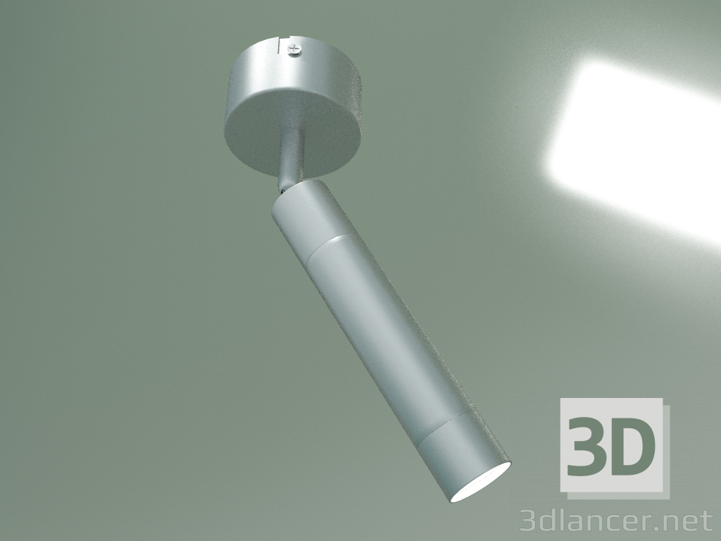 Modelo 3d Spot LED Forte 20084-1 LED (prata) - preview