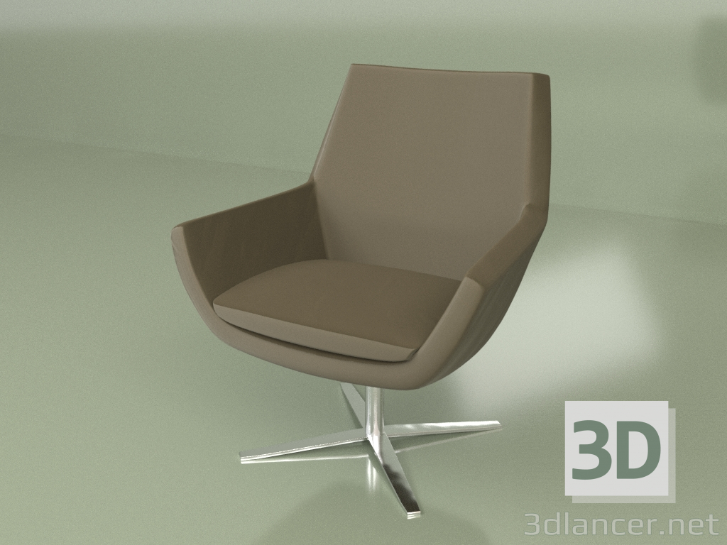 Modelo 3d Poltrona Real I - preview